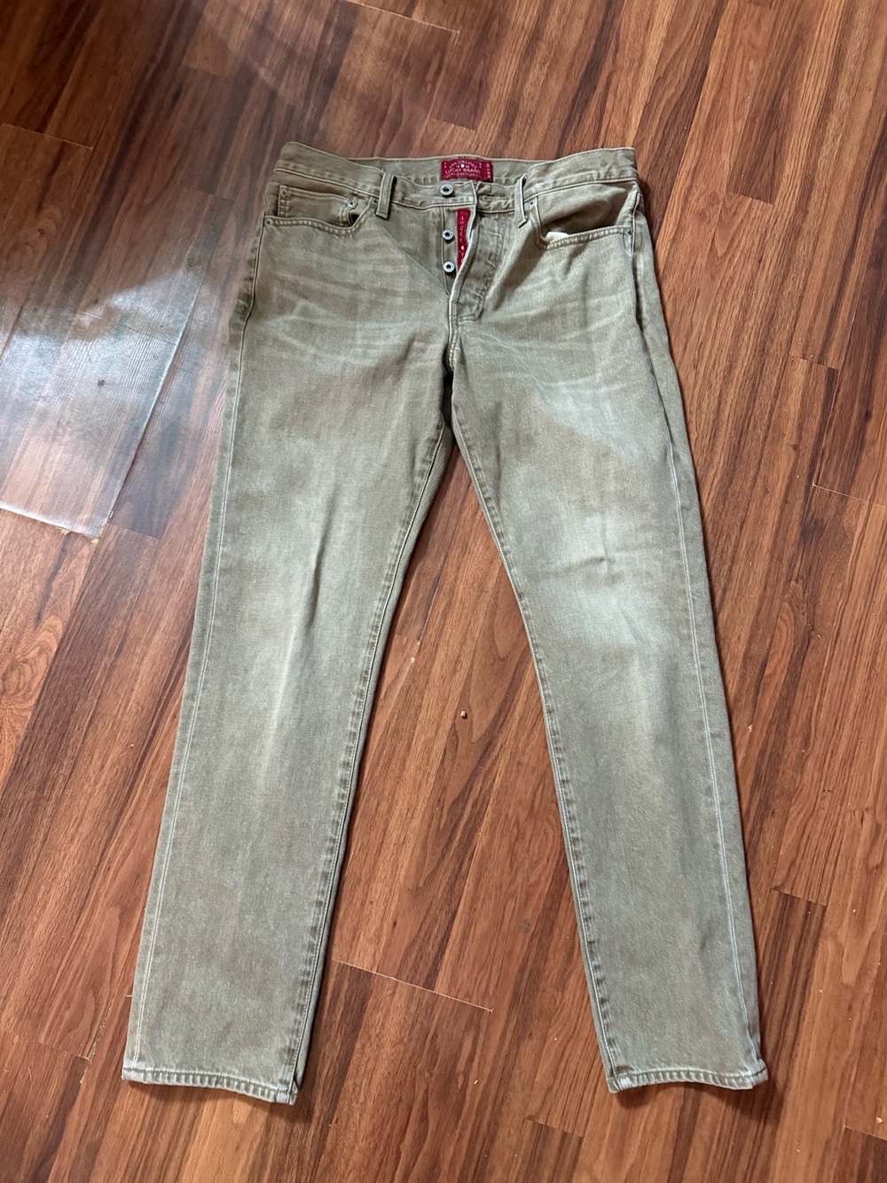 Men's lucky brand 121 heritage slim jeans size 33x32